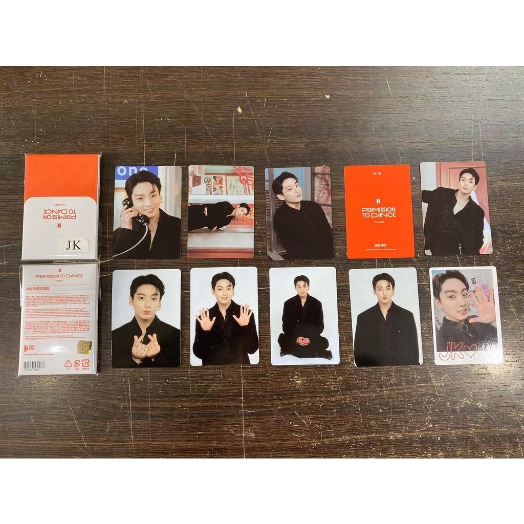 Thẻ ảnh mini in hình nhóm nhạc BTS