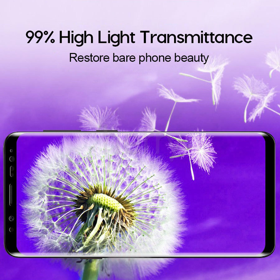 Full Màn Cong Chống Chống Tia Sáng Xanh Bảo Vệ Màn Hình cho Samsung Galaxy Note 20 Ultra 10 Lite 9 8 S20 S10 S9 S8 Plus 5G Chống Trầy chống bẩn bảo vệ mắt
