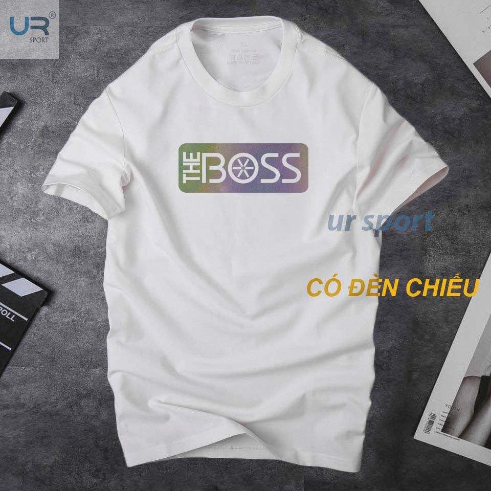 Áo thun nam cổ tròn Ursport B7 Phản quang 7 màu cao cấp - Chất vải cotton dầy dặn thoáng mát