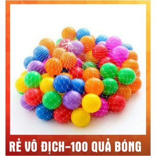 COMBO - 100 BÓNG NHỰA MỀM CHO BÉ