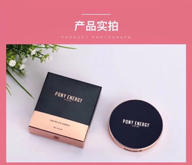 Phấn highlight bắt sáng Má hồng 2in1 Pony Energy Rainbow Rose