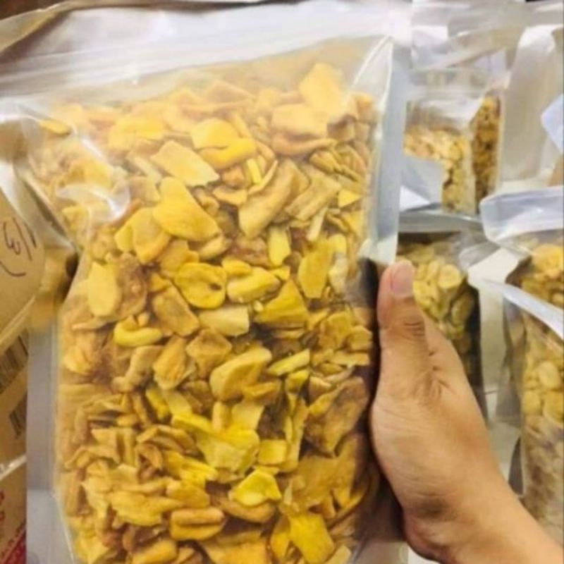 500g túi mít vụn giòn thơm(đóng túi Zip bạc)