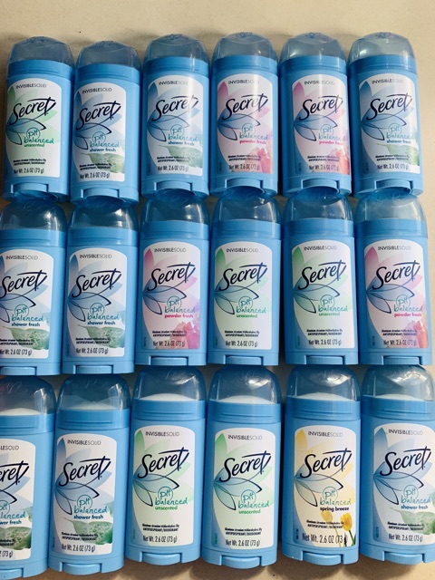 Lăn Khử Mùi Secret Sáp 59g