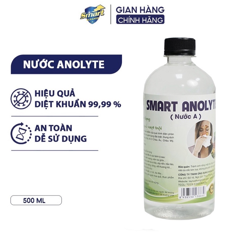 LỐC  5 chainuowcs Smart A  an toàn thiên nhiên không kích ứng
