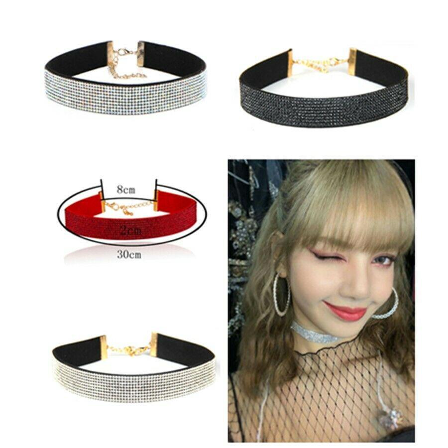 Vòng cổ mặt kim cương phong cách KPOP blackpink
