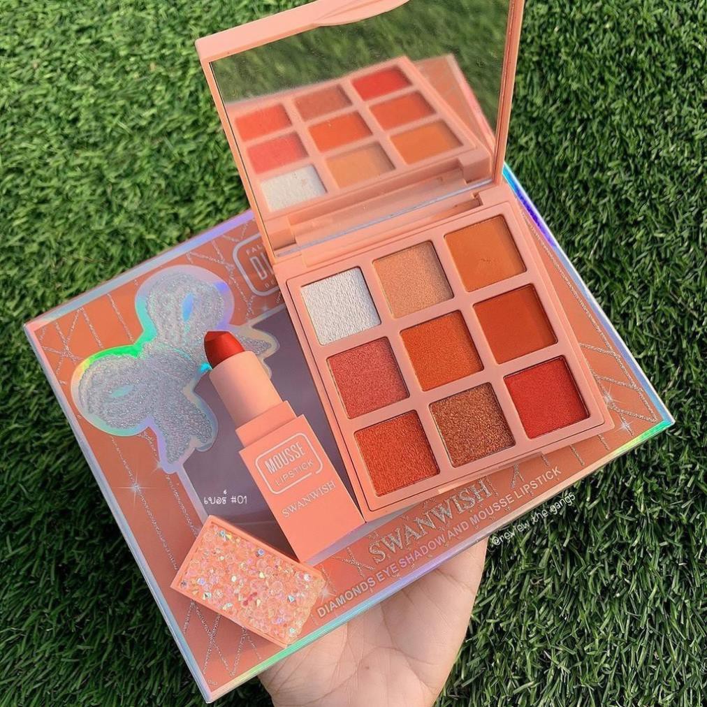 Set makeup SWANWISH Diamond Kim Cương ---a