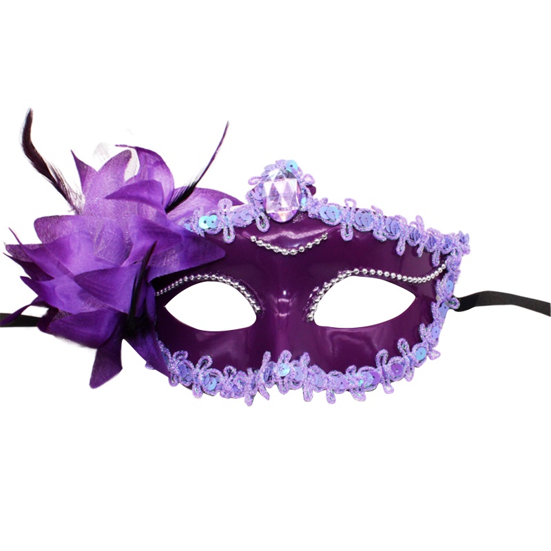 Mặt Nạ Dạ Hội Hóa Trang Hình Hoa Mắt Cho Nữ YOUYO