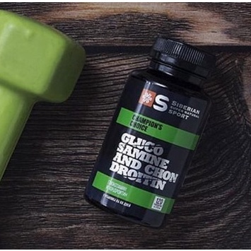 [ GIÁ SỈ ] - Thực phẩm Siberian Glucosamine and Chondroitin, hỗ trợ tăng cường khả năng vận động của khớp - chai 120v