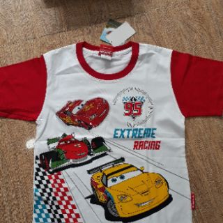 Áo hình xe Queen bé trai