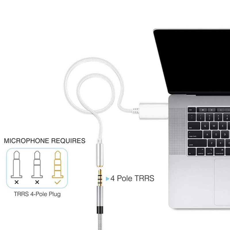 Cáp Chuyển Đổi Thẻ Âm Thanh Từ Usb Sang 3.5mm | BigBuy360 - bigbuy360.vn