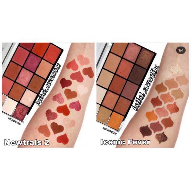 Bảng Mắt REVOLUTION RELOADED NEUTRALS 2 Và ICONIC FEVER