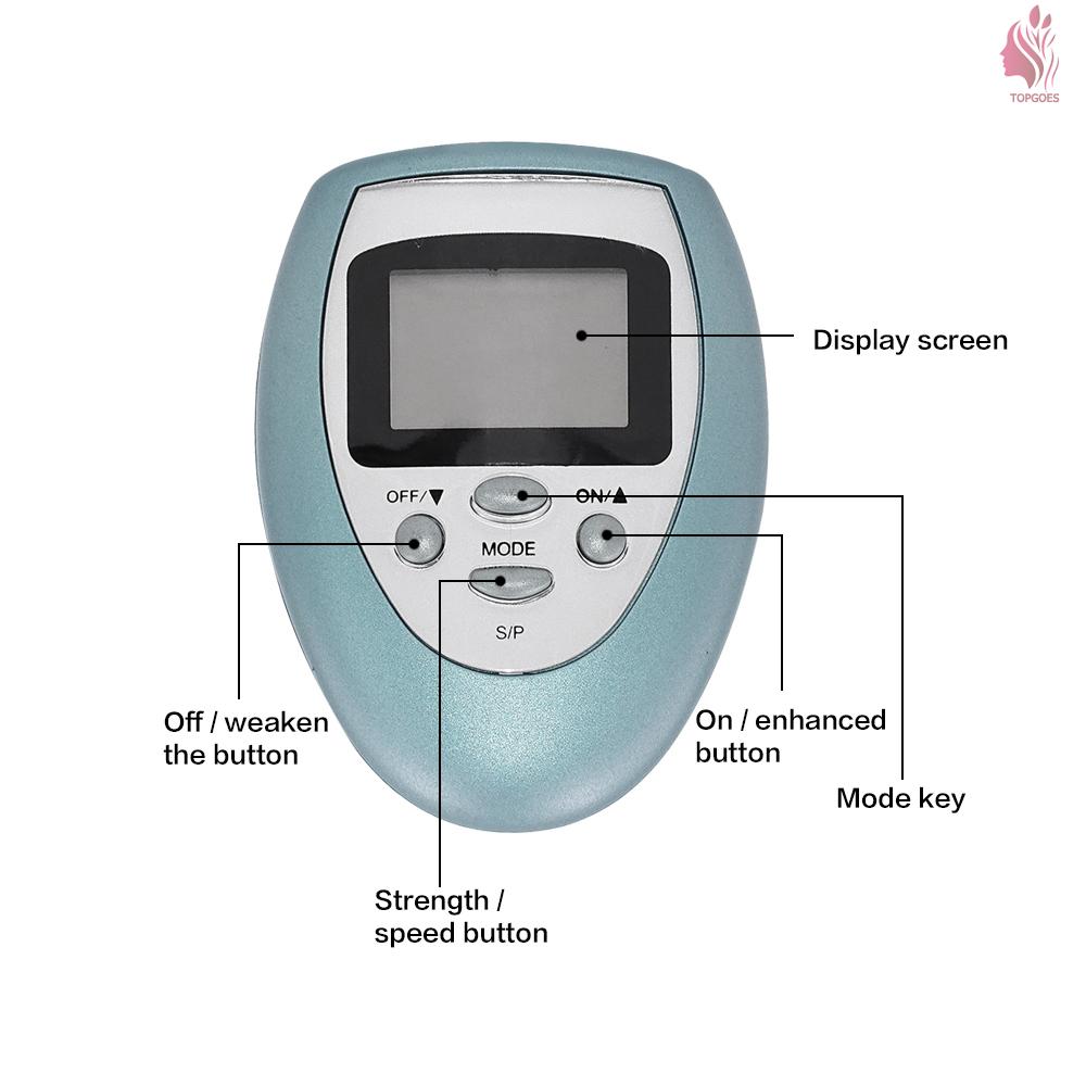 (Hàng Mới Về) Máy Mát Xa Điện Tử Màn Hình Lcd Giúp Thư Giãn Cơ Bắp