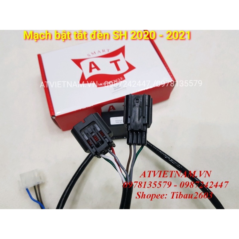 Mạch tắt đèn SH 2020 trên nút pha cos zin của xe