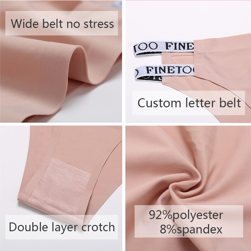 Quần lót CuteByte không đường may họa tiết chữ gợi cảm thời trang 2021 dành cho nữ cỡ M-XL