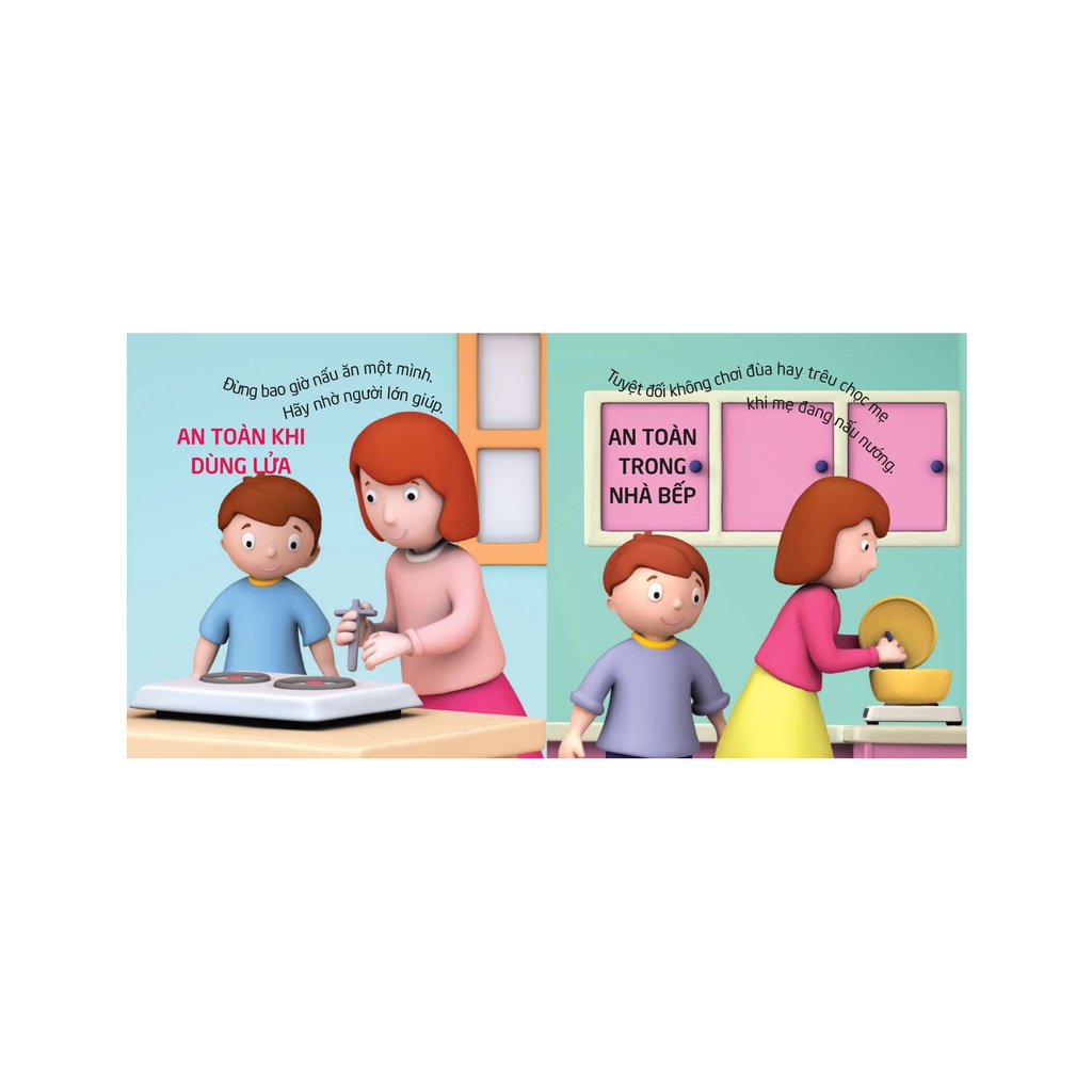 Sách: Thế Giới Trong Mắt Em - An Toàn