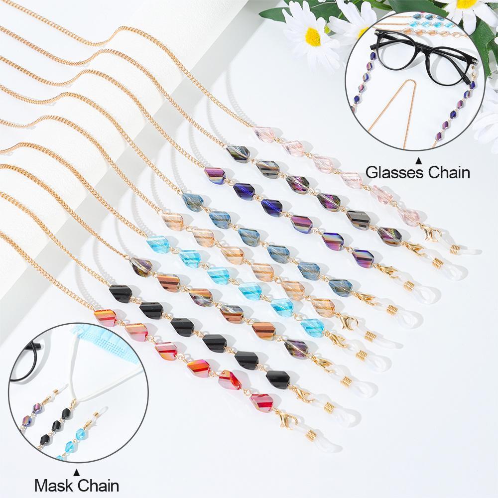 Phụ Kiện Giá Đỡ Mắt Kính Bằng Kim Loại Tiện Dụng|Dây Đeo Giữ Mắt Kính Đọc Sách Tiện Lợi