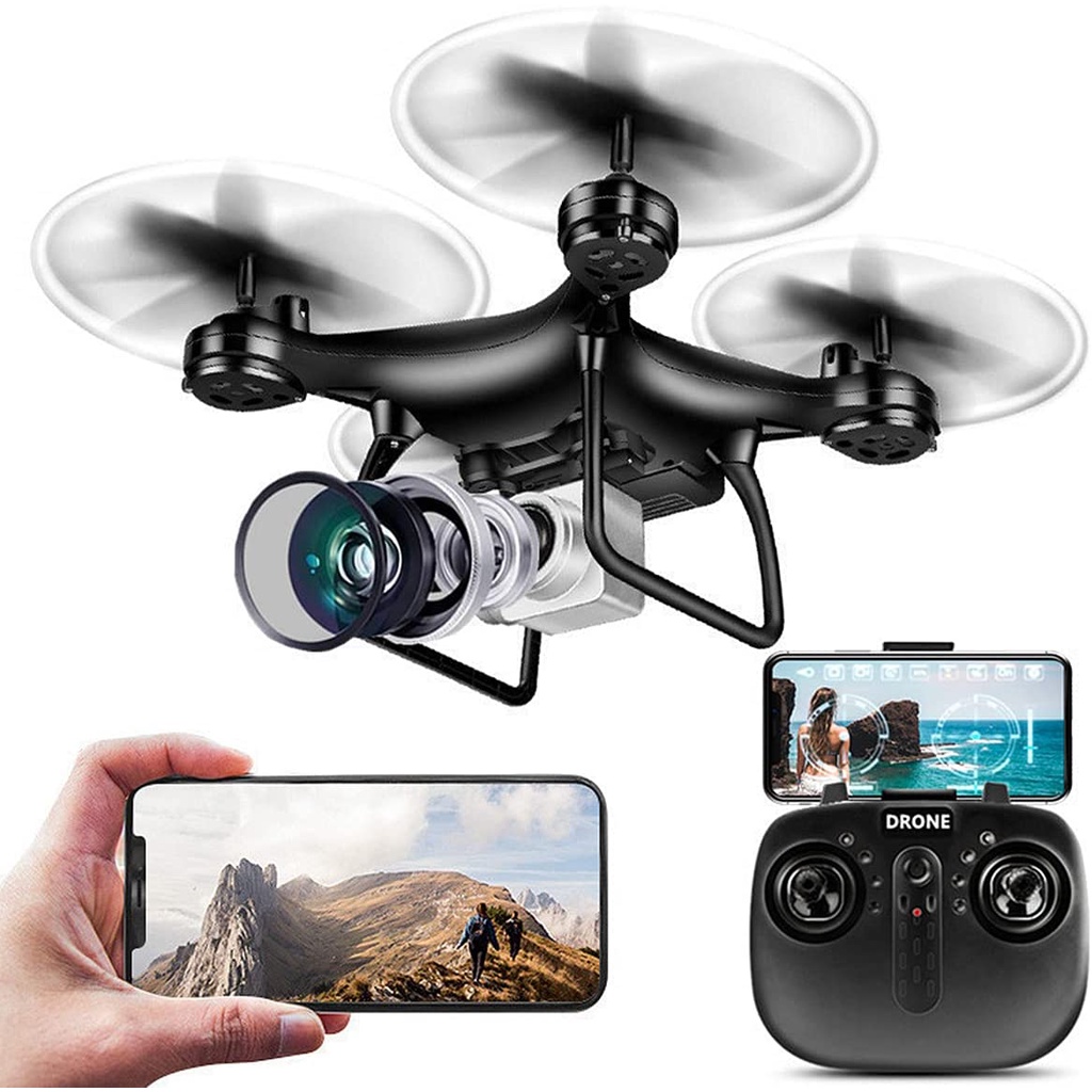 Máy bay 4 cánh flycam Mini - máy bay điều khiển từ xa TDX-8SL dễ bay,pin 1800mah