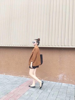 Áo vest nâu tây