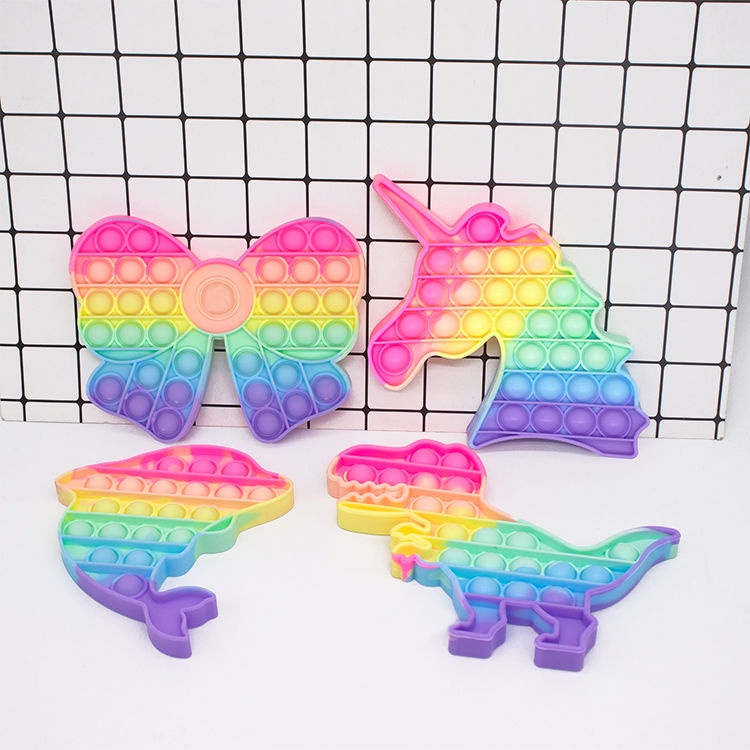 Bán Chạy Đồ Chơi Nén Màu Cầu Vồng Giáo Dục Học Toán Dành Cho Trẻ Em