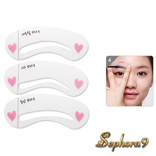 Bộ 3 Dáng Khuôn vẽ chân mày hot hit dễ dùng Brow Class