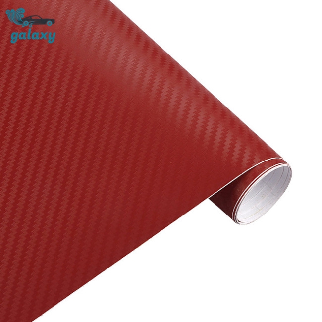 Đề can dán trang trí xe ô tô 3D bằng sợi carbon kích thước 30cm x 127cm