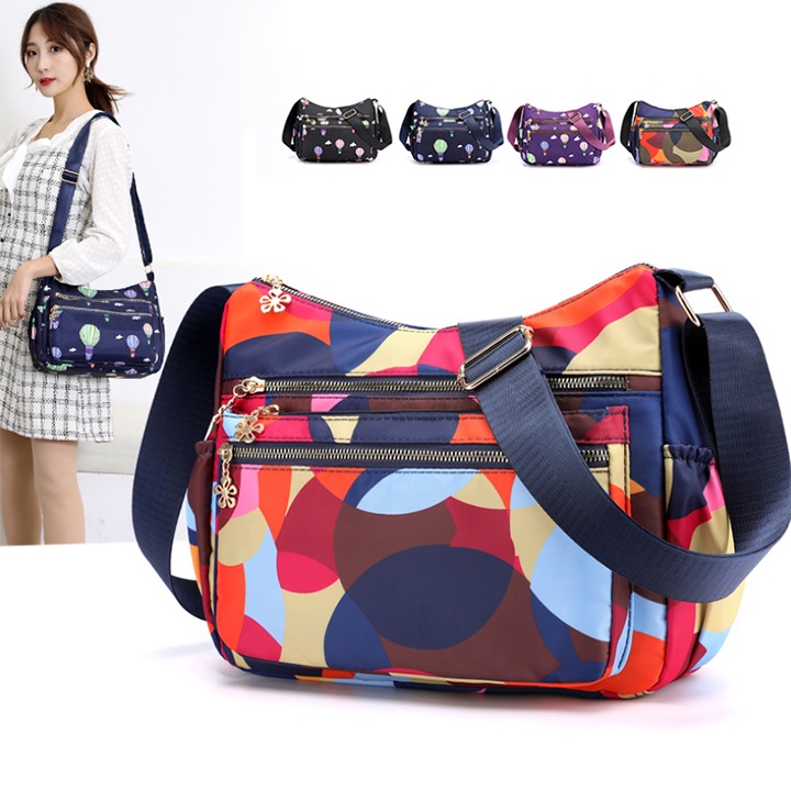 Túi đeo chéo nữ chống thấm nước size chống nước, chống xước cao cấp size 24cm TUI-05
