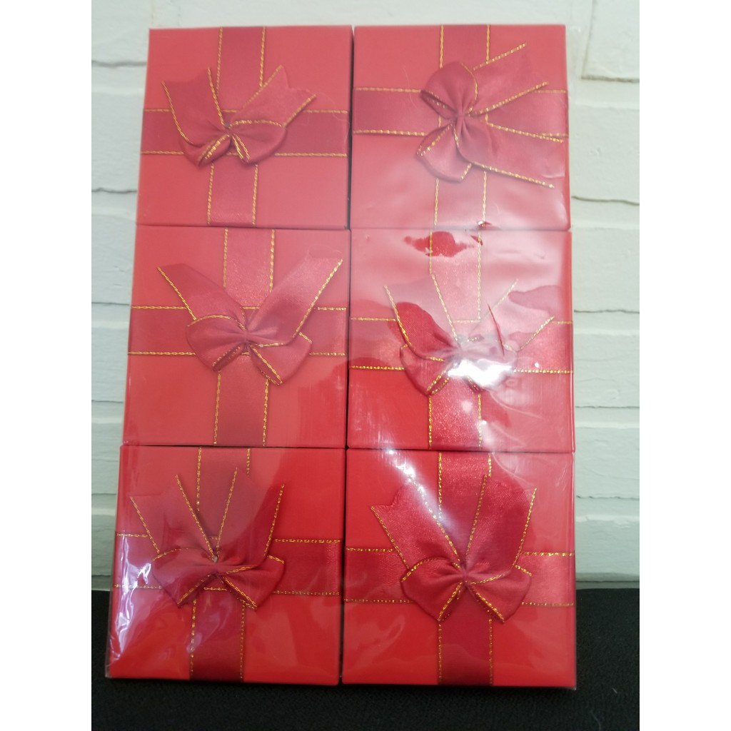 CHUYÊN SỈ_Combo 6 hộp đựng vòng tay đựng chuỗi vòng size 8,5 x 8,5 x 5,5cm
