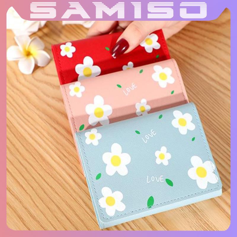 Ví nữ ngắn đẹp cầm tay mini nhỏ gọn bỏ túi nhiều ngăn dễ thương NG32 | BigBuy360 - bigbuy360.vn