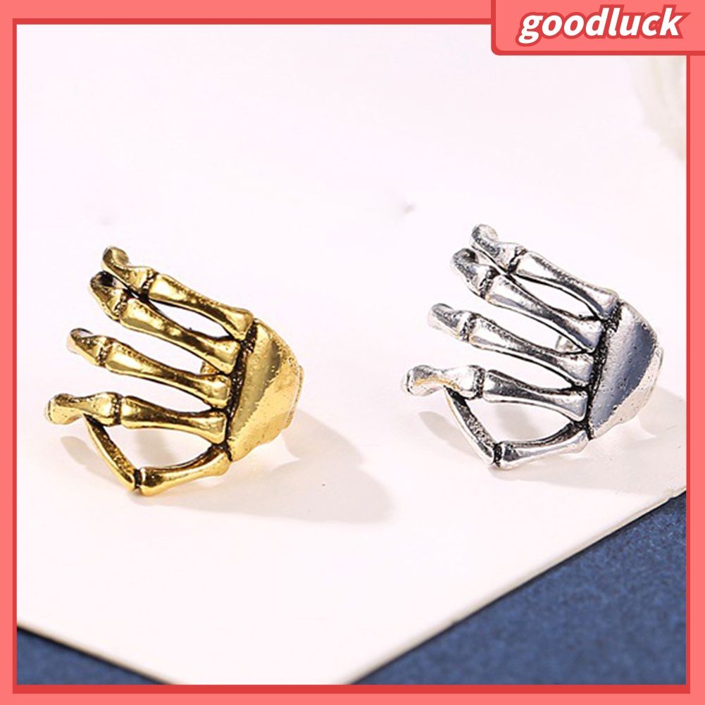 1 Khuyên Vành Tai Hình Đầu Lâu Cho Nữ