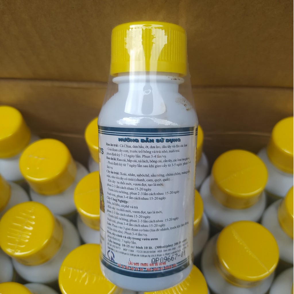 Phân bón lá vi lượng hữu cơ cao cấp Amino Quelant Minors chai 100ml hàng nhập khẩu