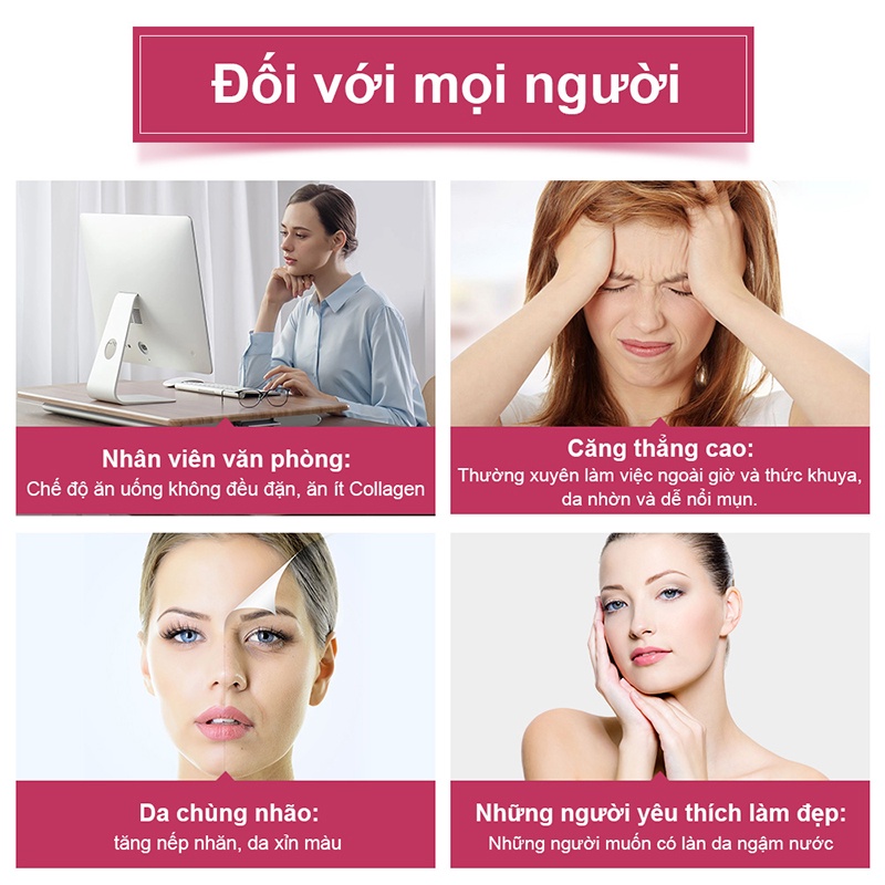 Viên Uống Sáng Da 3T BEAUTY Dưỡng Ẩm, Trắng Mịn Da, Chống Lão Hóa