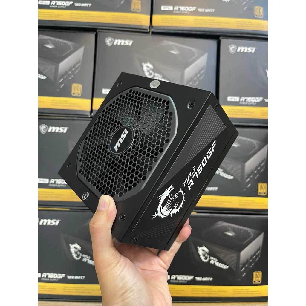 Nguồn MSI MPG A750GF 750W 80 Plus Gold Full Modular