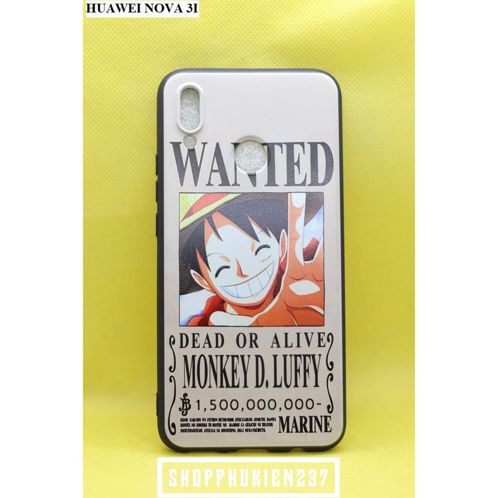 [Freeship toàn quốc từ 50k] ỐP LƯNG HUAWEI NOVA 3i ỐP DẺO IN HÌNH CAO CẤP VIỀN ĐEN