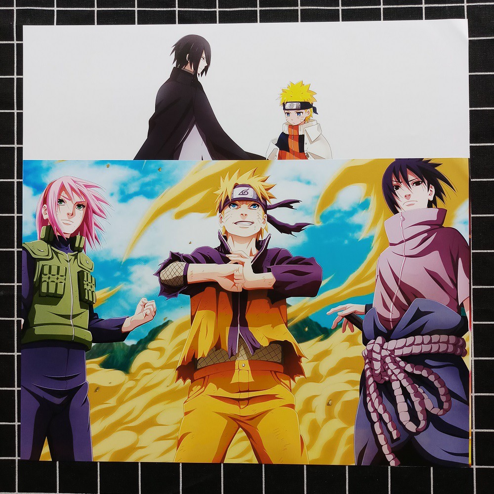 Poster Anime Naruto (8 Tờ)