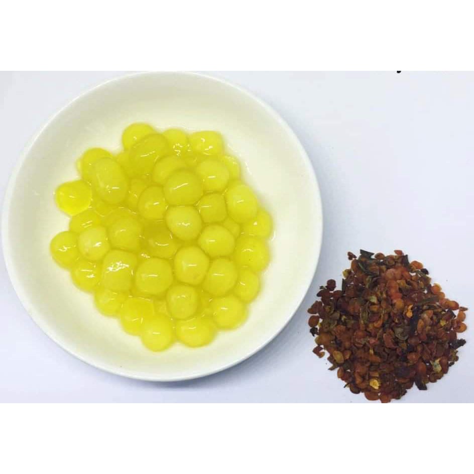 Hạt dành dành tạo màu vàng chanh cho thực phẩm - túi 500gr