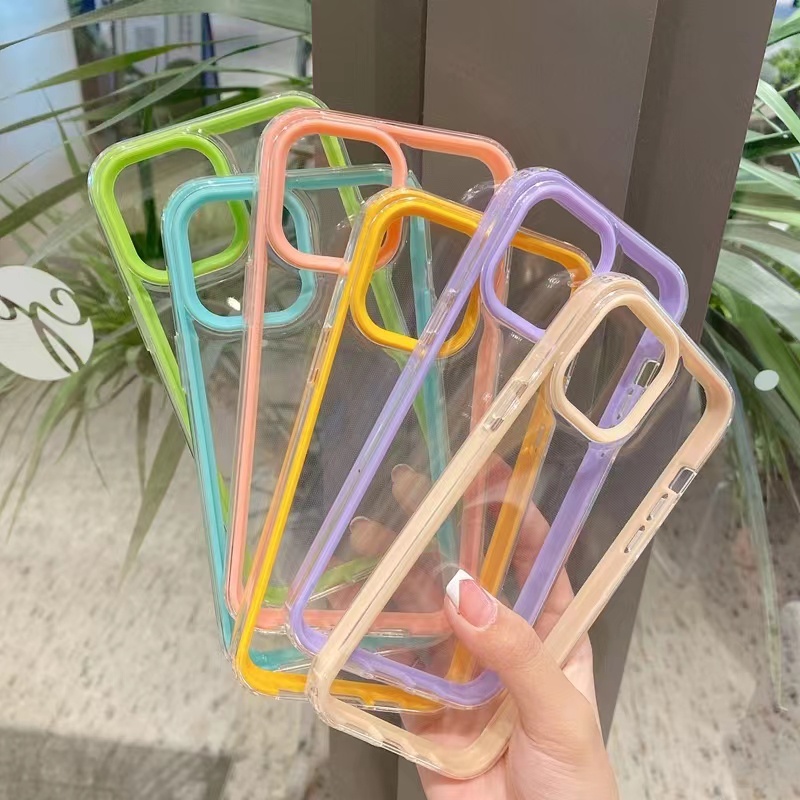 Ốp Điện Thoại Silicon 3 Trong 1 Cho iPhone 6S/6SPLUS/7G/7PLUS/8G/8PLUS/SE2/XS/XR/XSMAX/11/11PRO/11PROMAX/12PROMAX/12MINI/13/13PRO/13MINI