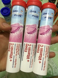 Viên Sủi Đức Das Gesunde Plus 82g