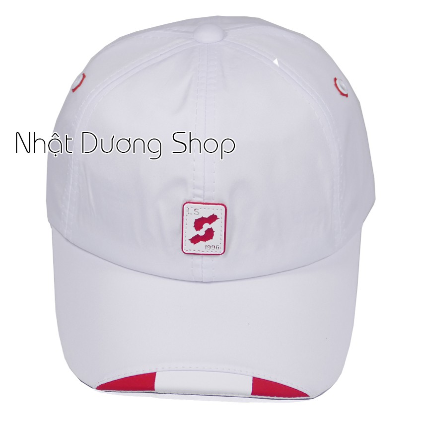 Nón kết dù LS sò lồng da, kết vá da - Chất liệu vải dù cao cấp được làm tinh xảo và sành điệu