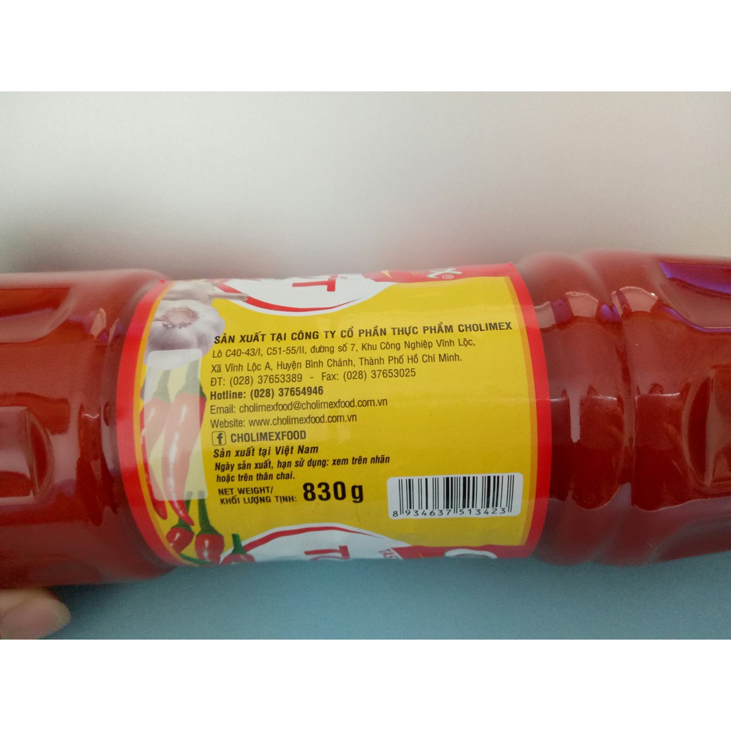 Tương ớt Cholimex chai 830g