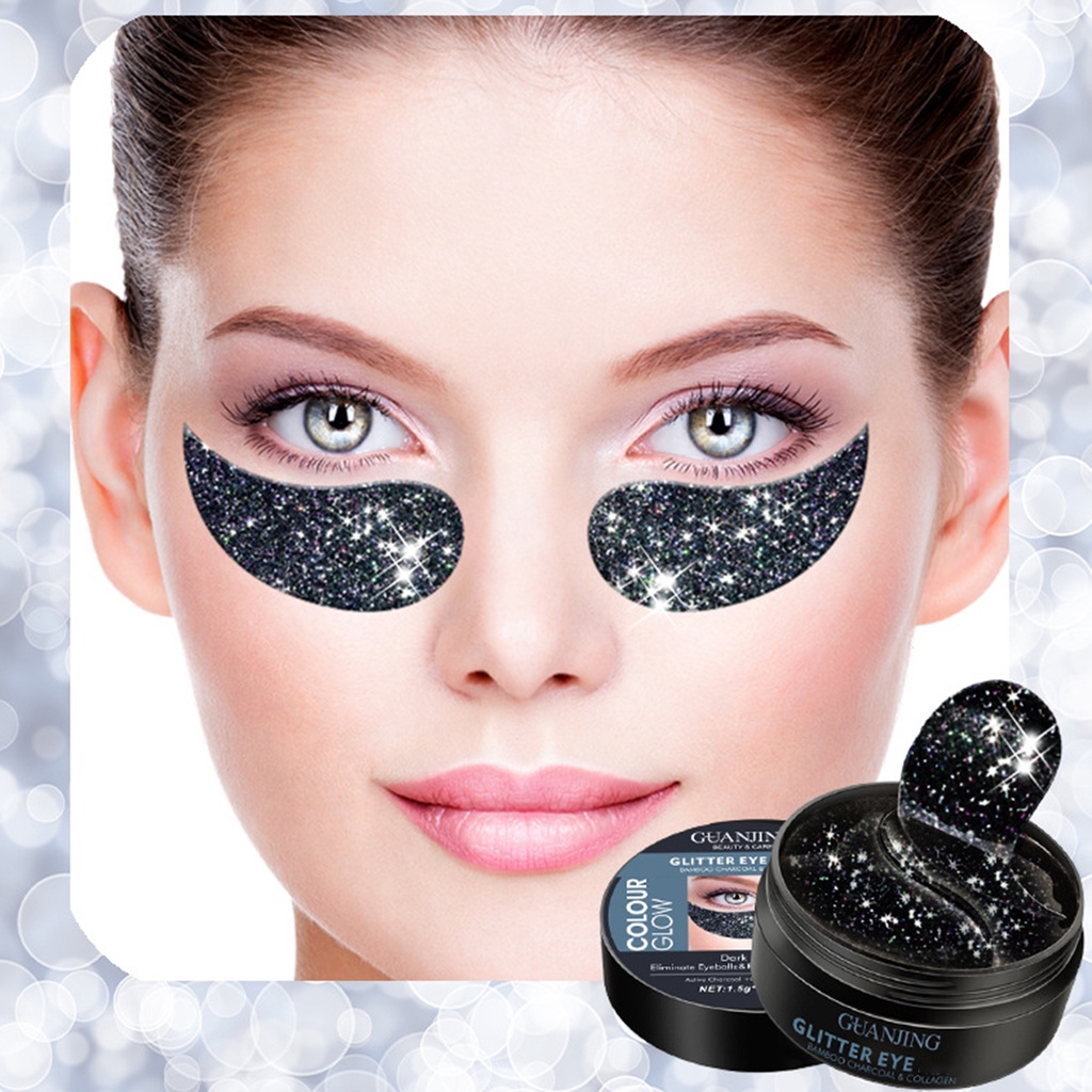 Bộ 60 Miếng Dán Collagen 1.5g Loại Bỏ Quầng Thâm Mắt Màu Đen Siêu Mỏng Mịn Màng Dành Cho Bạn Nữ