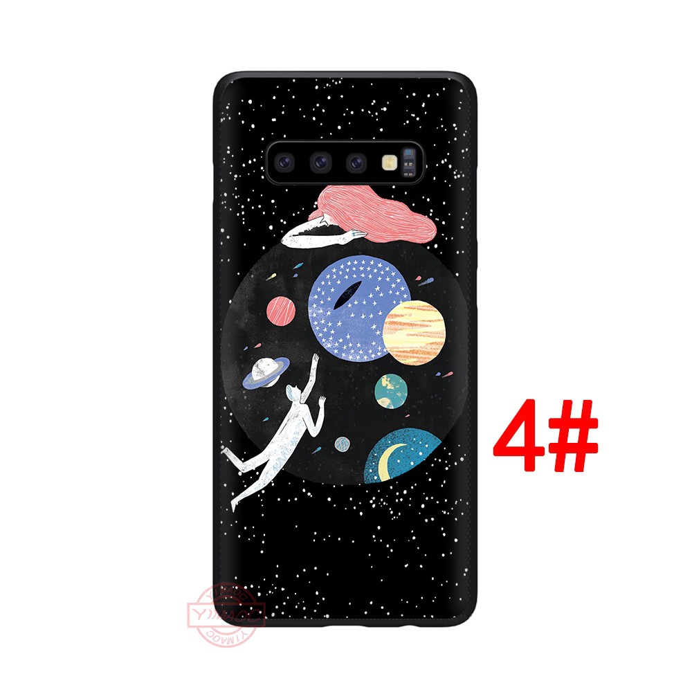 Ốp điện thoại in hình ảnh bầu trời/không gian cho Samsung Galaxy S7 S7 Edge S8 S8 Plus S9 S9 Plus S10 S10 Plus Note 8 9