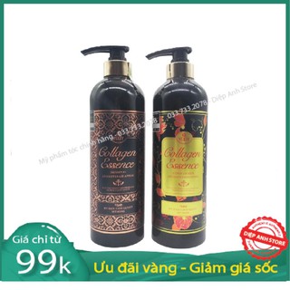 Bộ dầu gội cặp colagen essence yody phục hồi và hỗ trợ mọc tóc 800mlx2 dia5468