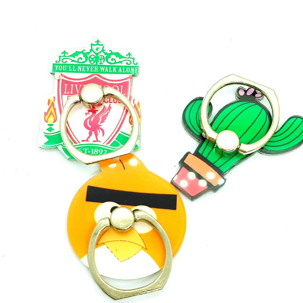 Giá Đỡ Điện Thoại, Iring Đỡ Điện Thoại Hoạt Hình Cute, Nhiều Mẫu Đa Dạng - P065