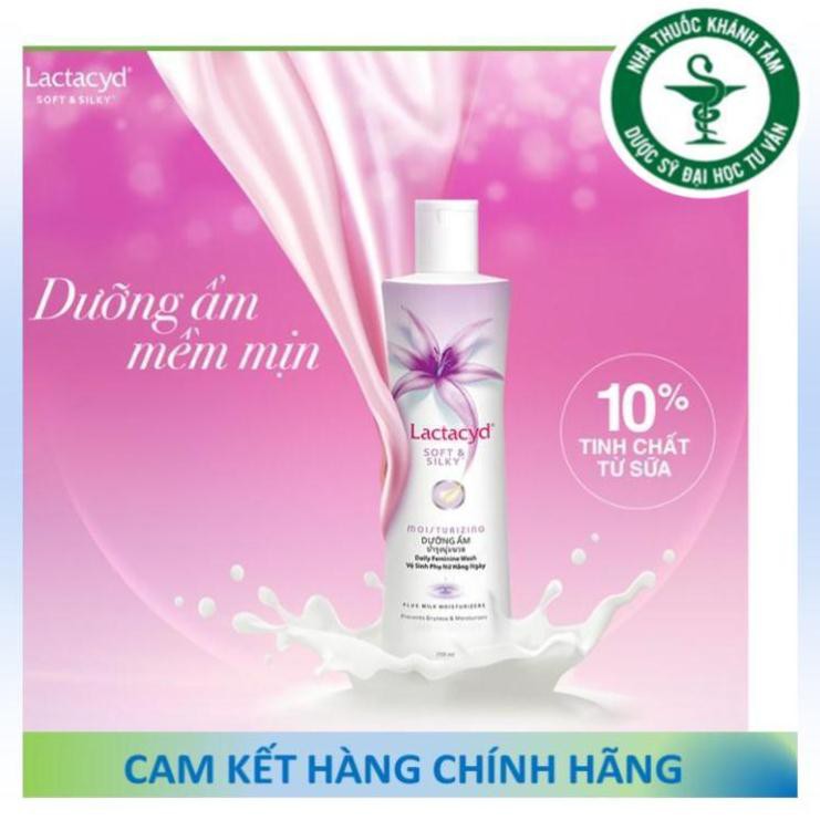 ! ! Dung dịch vệ sinh phụ nữ Lactacyd Soft &amp; Silky