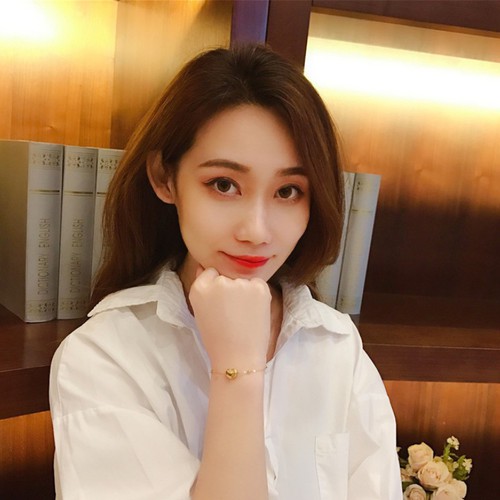 Lắc Tay Tim Titan Ko Han Rỉ TT 3682