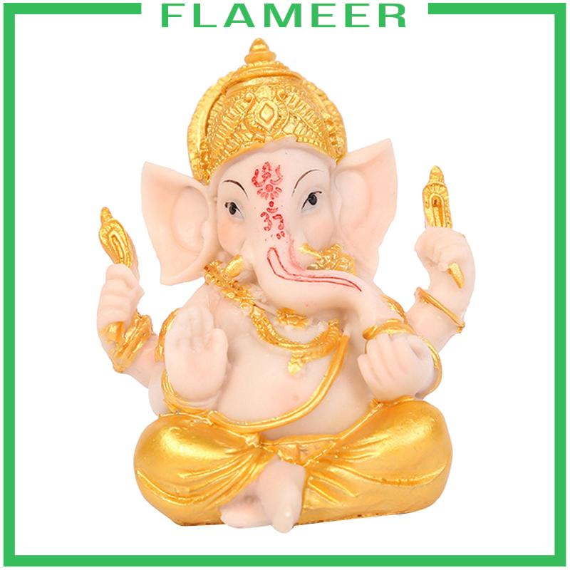 Mô Hình Tượng Voi Chúa Tể Tài Lộc Tài Lộc Ganesha Trang Trí Cửa Hàng