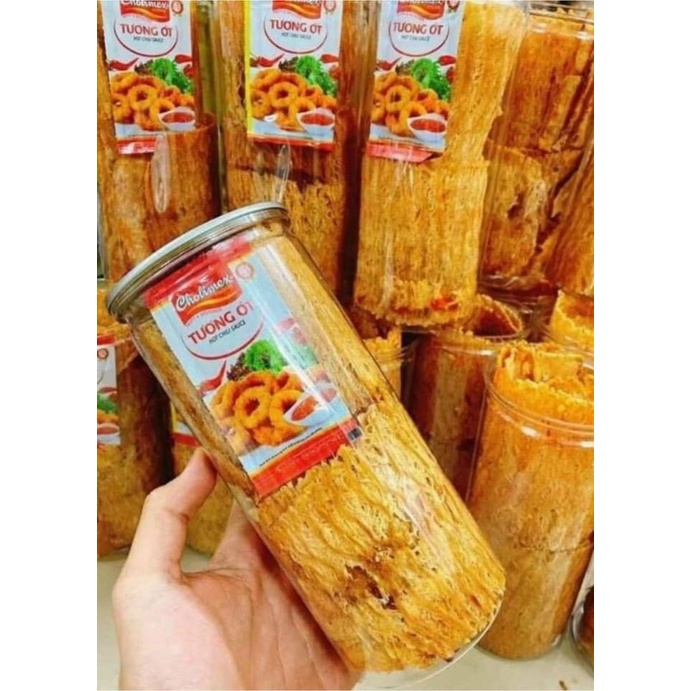 Khô mực cán tẩm vị siêu ngon - Hộp 300g