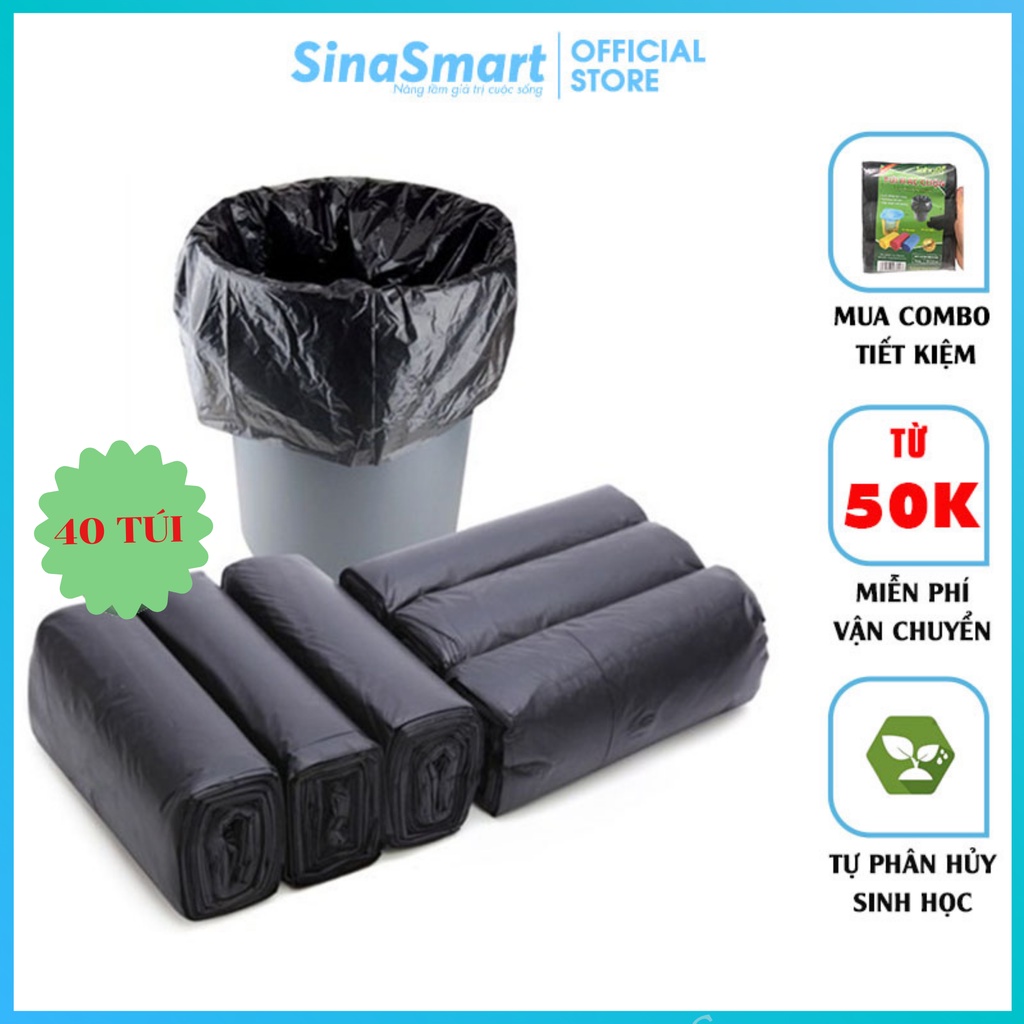 Túi rác tự phân hủy / Túi rác tự huỷ sinh học không gây hại cho môi trường