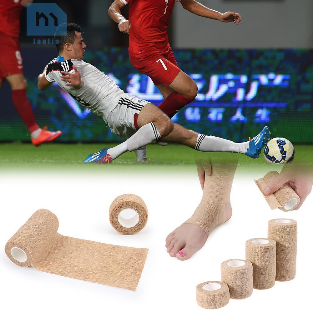 Cuộn băng gạc co giãn băng bó vết thương sơ cứu thoáng khí có nhiều kích cỡ