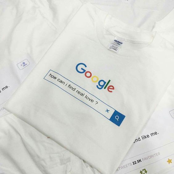 Áo tay lửng hỏi khó Google How Can I Find Real Love?